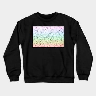 Rainbow of Raindrops Crewneck Sweatshirt